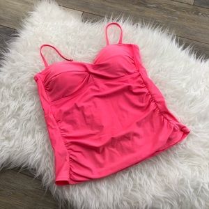 Pink tankini